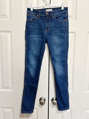 Madewell 9" High Rise Skinny Jeans 28 Y2K Classic Casual Stretch